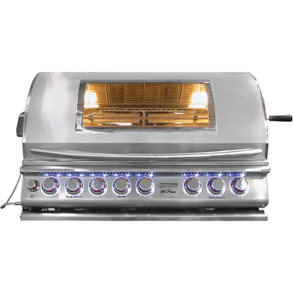 Tru Grit Cal Flame Top Gun 40 Inch 5 Burner Built-In Convection Grill BBQ19875CTG - 1770266642400_967
