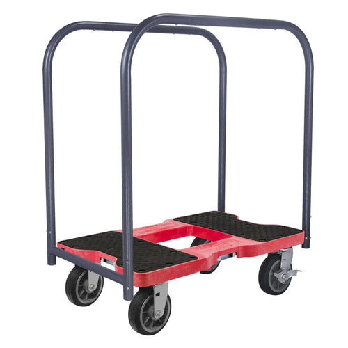 Tru Grit  Snap-Loc 1500Lb All-Terrain Professional E-Track Panel Cart Dolly Red SL1500PC6R - 1770270734660_554