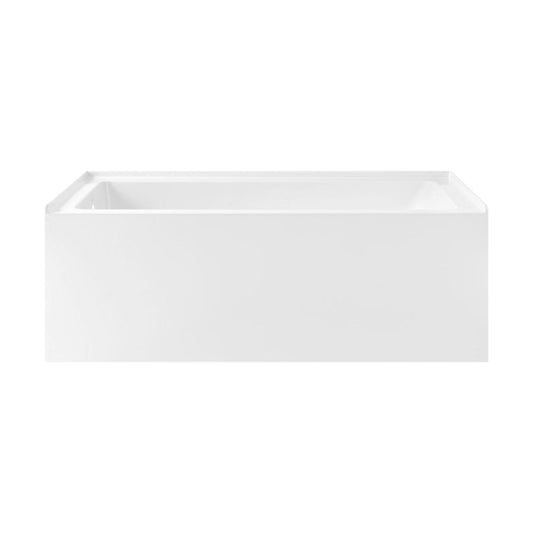 Char-Griller Voltaire 60" x 30" Left Drain Skirted Soaking Bathtub with Apron ADA Height in G - 1769836513426_30