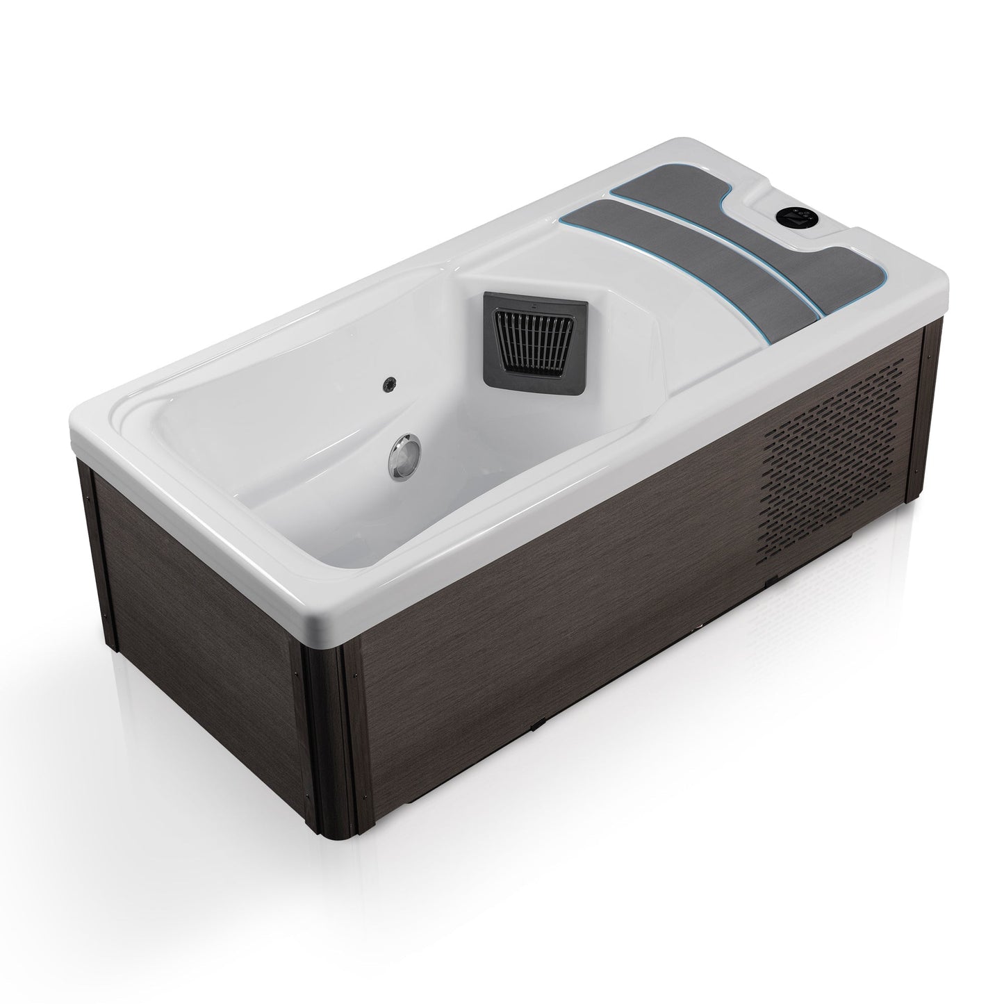 Char-Griller 69 in. 1-Person 2-Jets All-in-One Cold Plunge and Hot Tub with Built-in Chiller, - 1769670076225_551