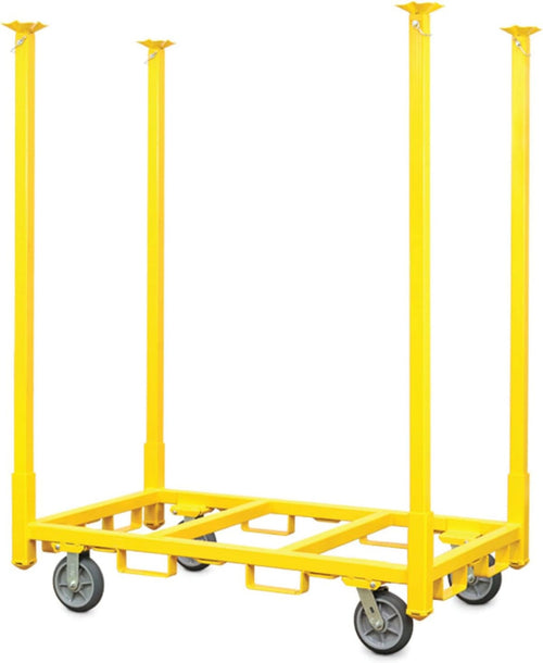 Char-Griller SNAP-LOC 3000 lb Capacity 4 Wheel Chair Table Storage Cart - 1769671847636_16