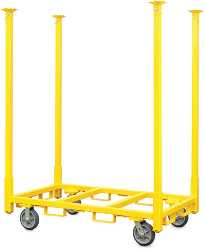 Char-Griller SNAP-LOC 3000 lb Capacity 4 Wheel Chair Table Storage Cart - 1769671847636_16
