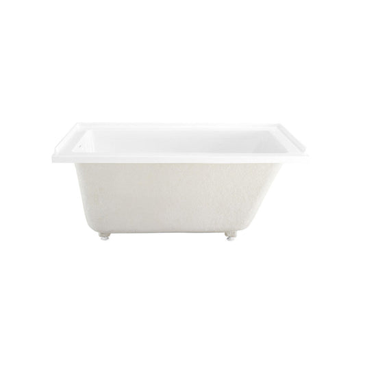 Char-Griller Voltaire 54 x 30 Left Drain Soaking Alcove Bathtub in Glossy White with Integrat - 1769840542238_130