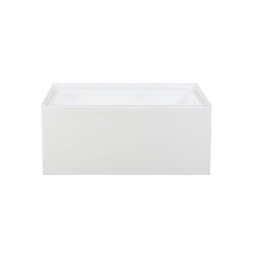 Char-Griller Voltaire 48 x 32 Skirted Right Drain Soaking Apron Bathtub in Glossy White with - 1769840550191_341