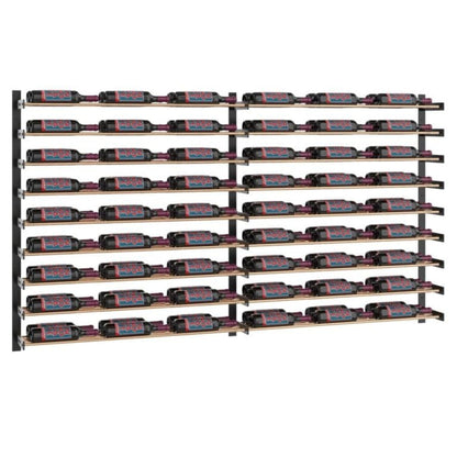 Tru Grit  Evolution Wine Wall 9×6 Designer Grid (industrial chic wall mounted wine rack ki - 1770268506814_618