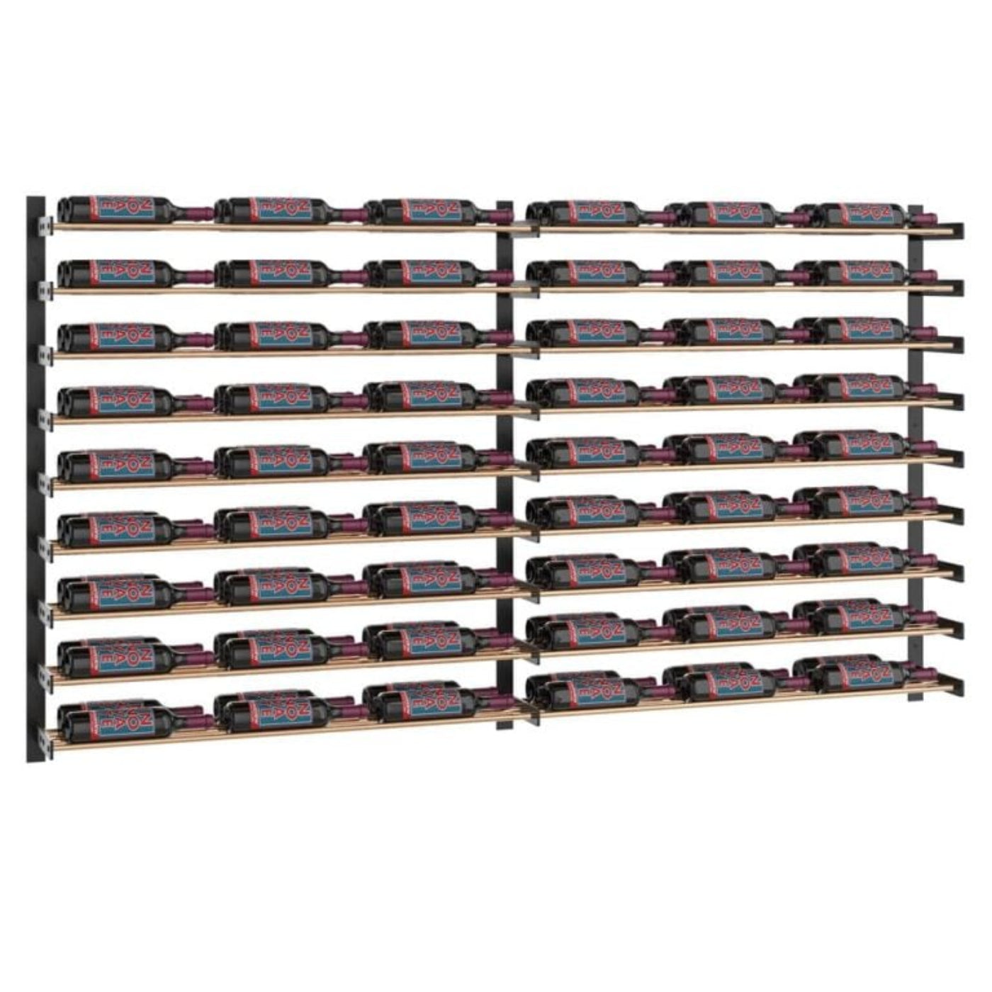 Tru Grit  Evolution Wine Wall 9×6 Designer Grid (industrial chic wall mounted wine rack ki - 1770268506814_618