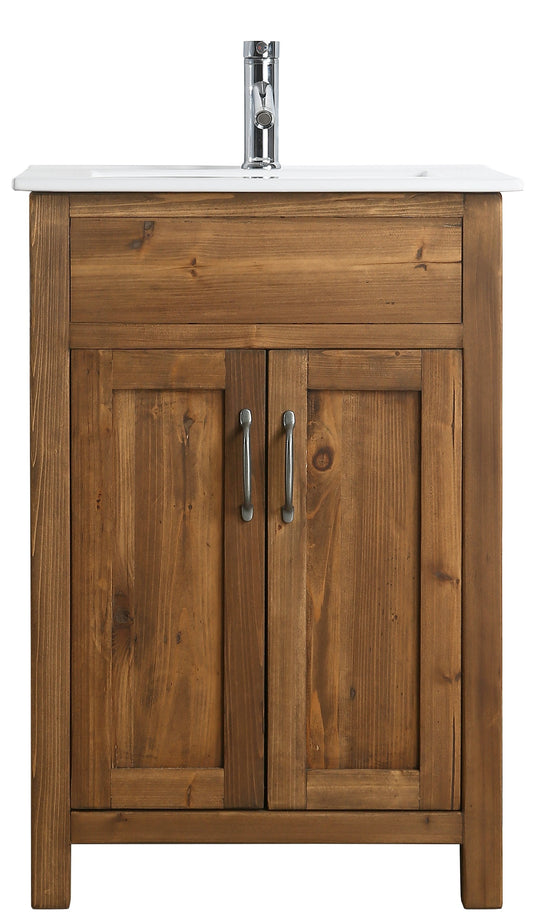 Char-Griller Bryson 24" Single Sink Vanity In Walnut with Porcelain Top - SKU_1769842809176_516