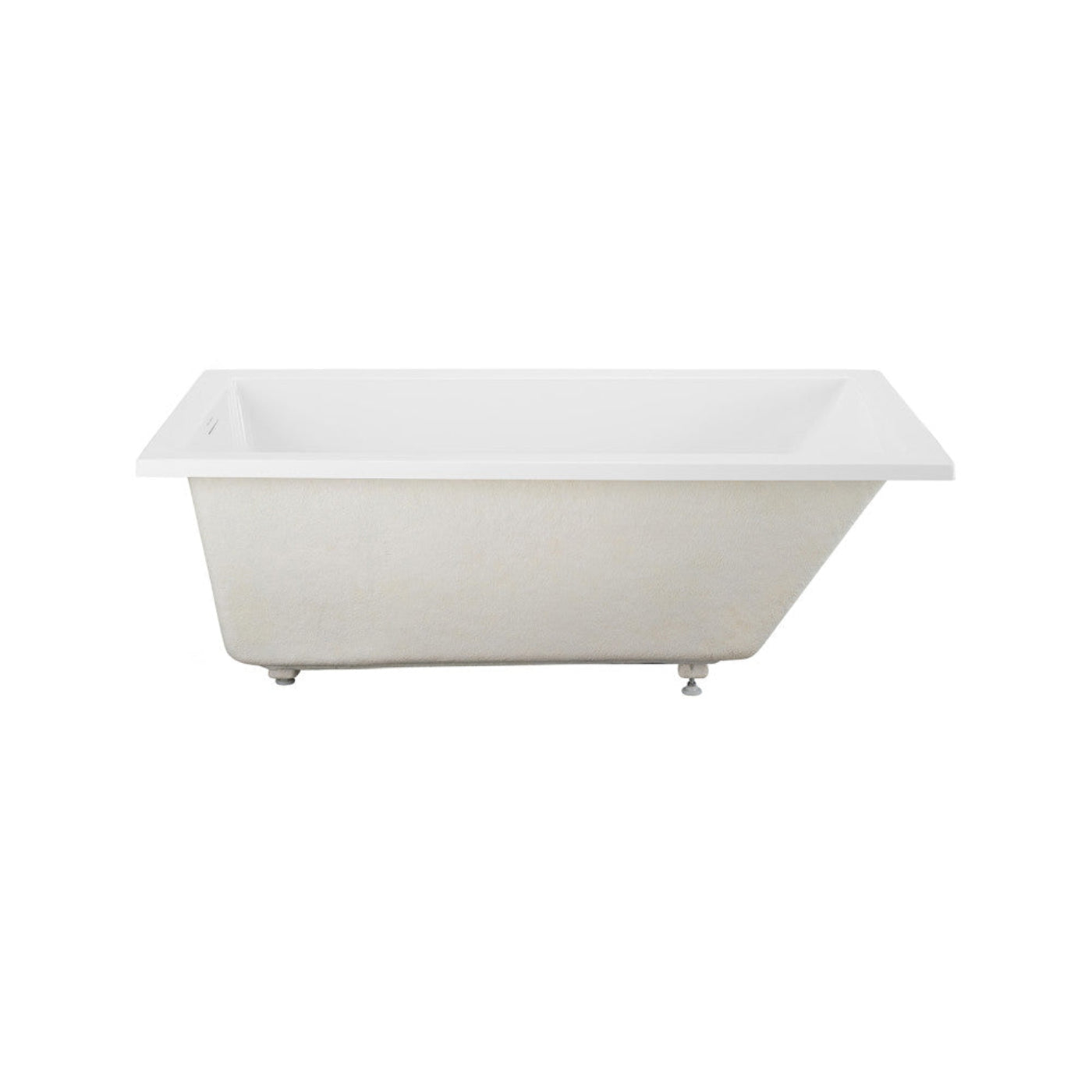 Char-Griller Voltaire 60 x 30 Reversible Drain Soaking Drop-in Bathtub in Glossy White with I - SKU_1769847059509_949