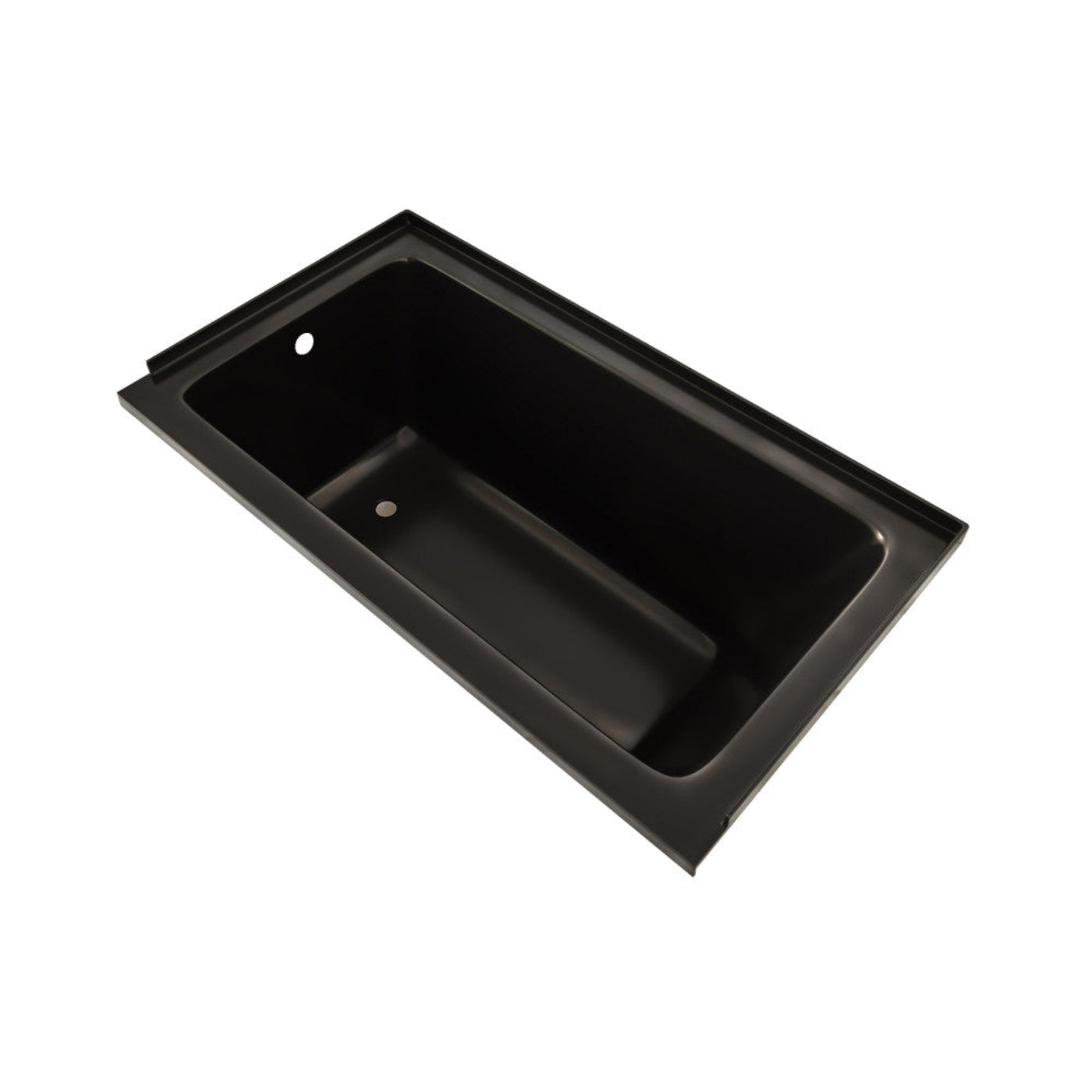 Char-Griller Voltaire 54 x 30 Left Drain Soaking Alcove Bathtub in Glossy Black - SKU_1769847091837_350
