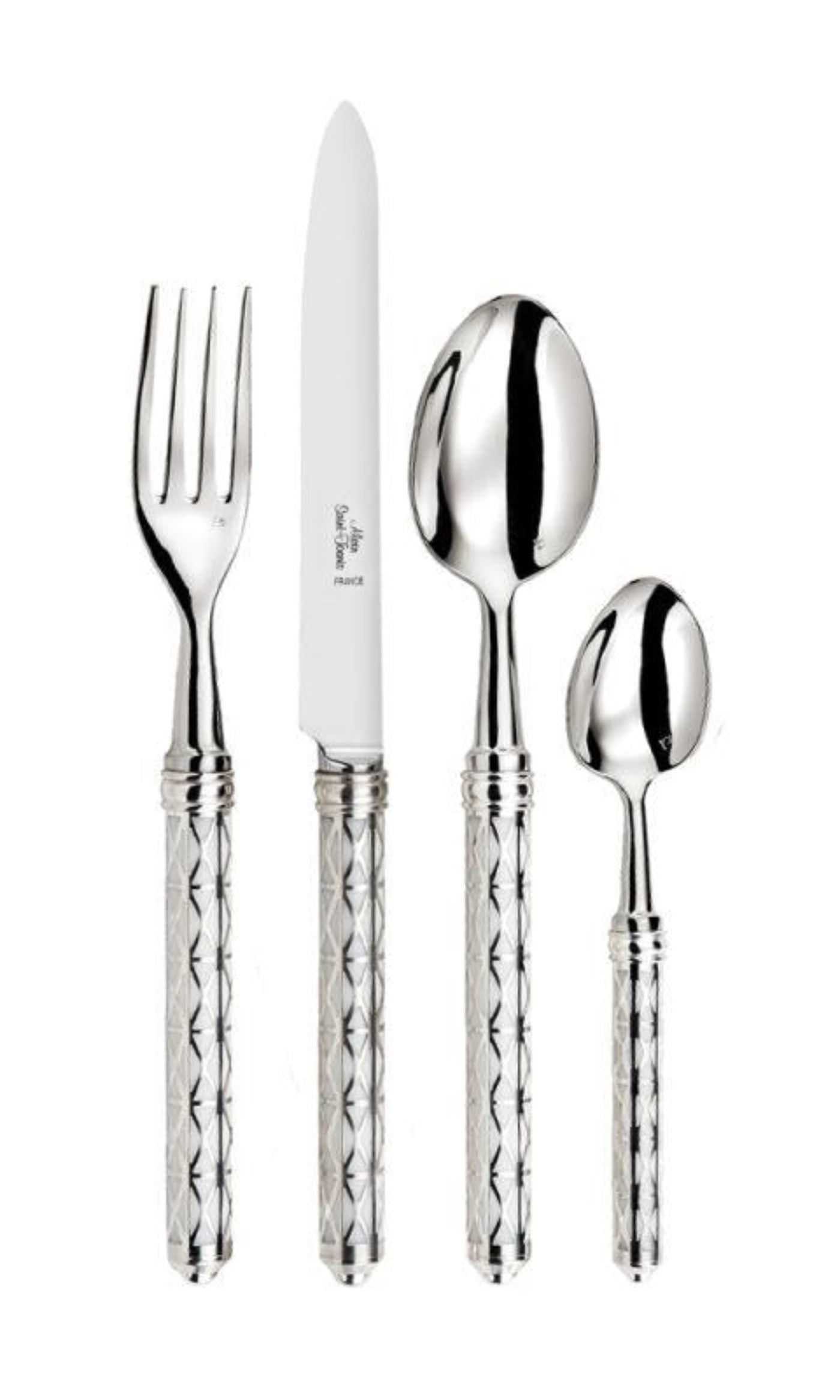 Char-Griller  Louxor Silver & White Pastry Server - 1769848254824_22