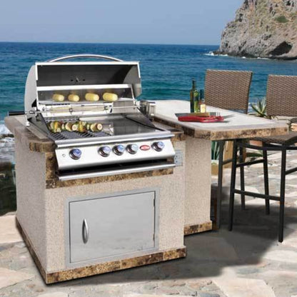 Tru Grit Cal Flame 4 Ft. BBQ Island BBK402 - 1770268470889_934