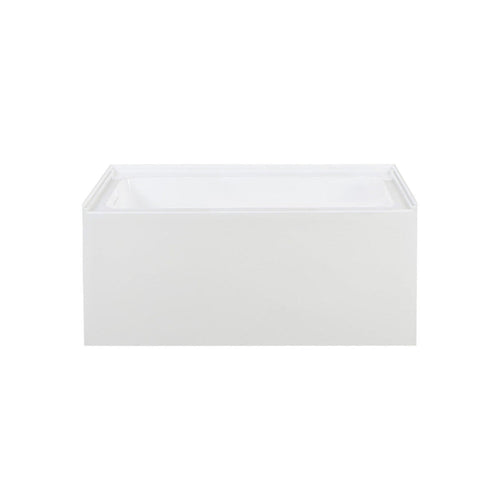 Char-Griller Voltaire 48 x 32 Skirted Left Drain Soaking Apron Bathtub in Glossy White with I -  - 1769840555277_703