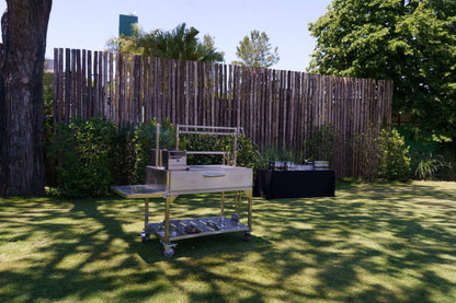 Akicon Tagwood BBQ XL Argentine Santa Maria Wood Fire & Charcoal Gaucho Grill - 1783270323127_160