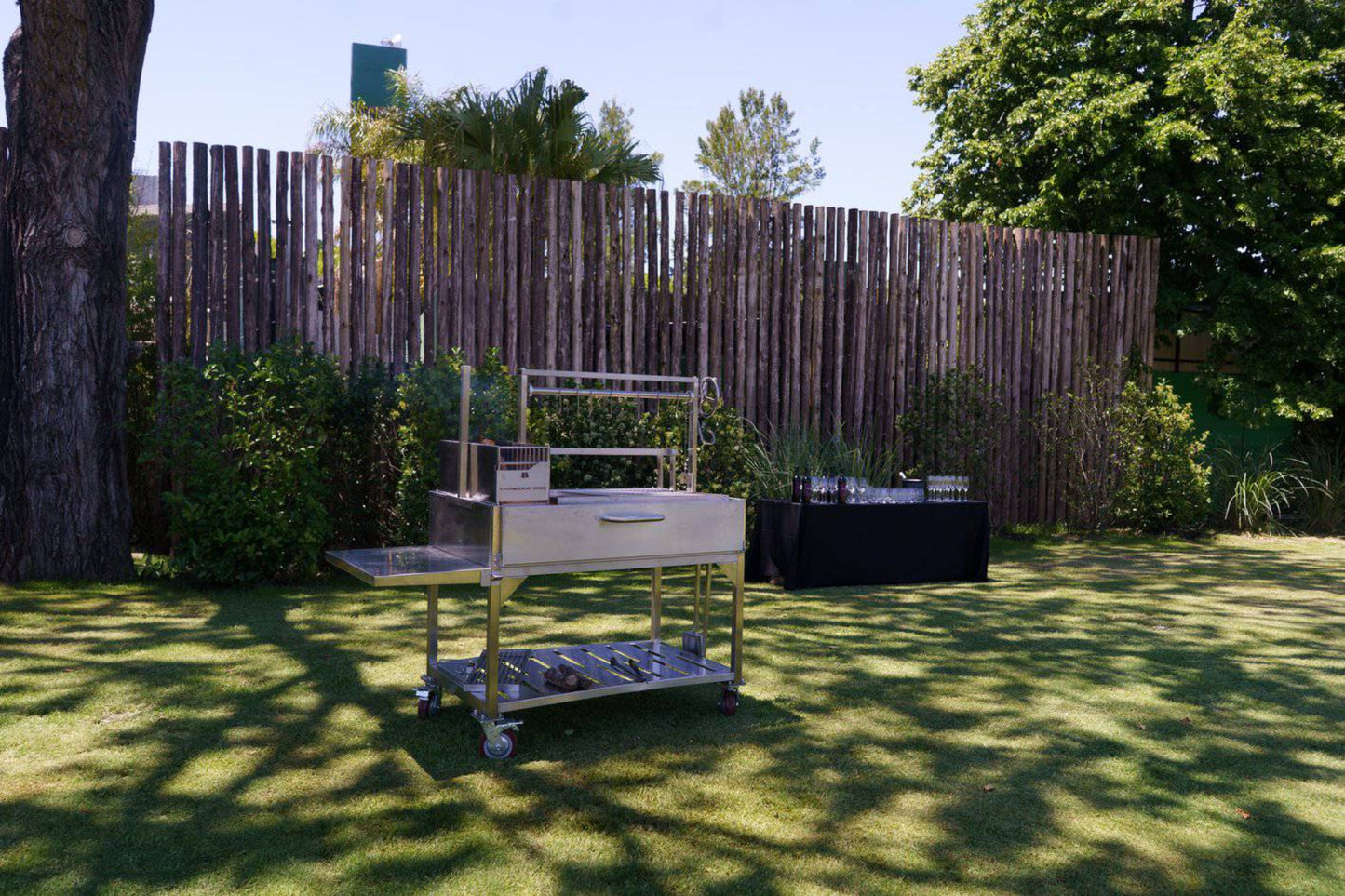 Akicon Tagwood BBQ XL Argentine Santa Maria Wood Fire & Charcoal Gaucho Grill - 1783270323127_160