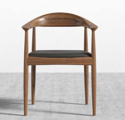 Char-Griller Round Chair, Monaco Black With Walnut - SKU_1769674415085_80