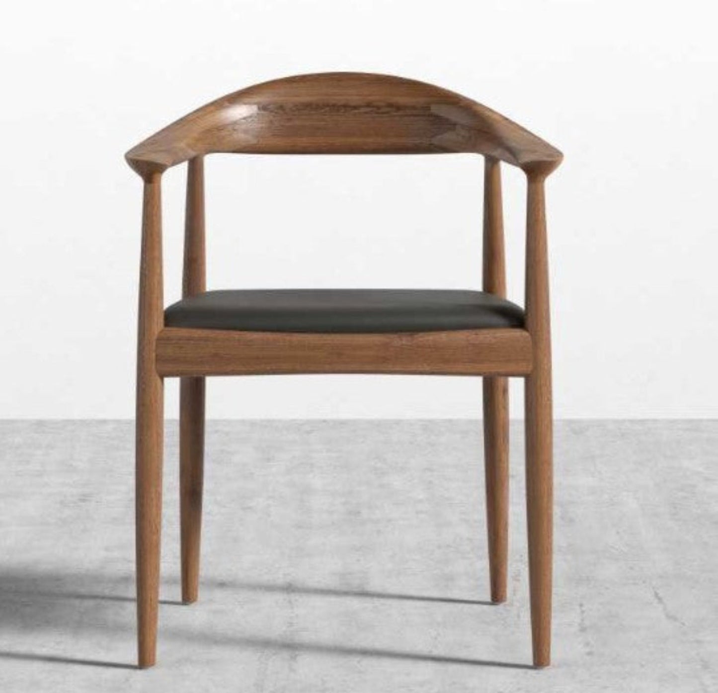 Char-Griller Round Chair, Monaco Black With Walnut - SKU_1769674415085_80