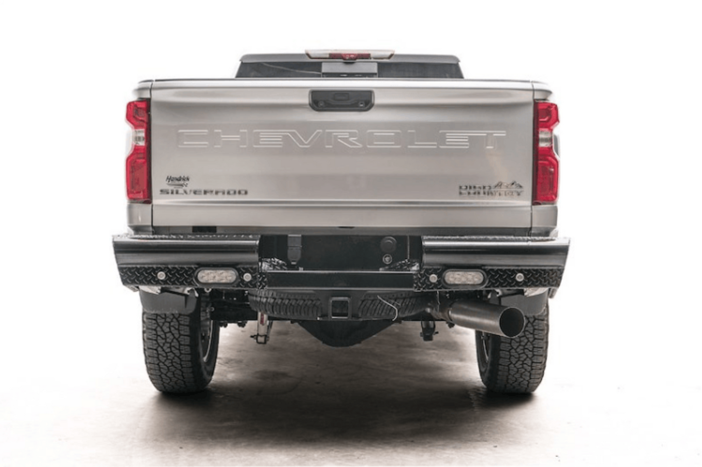 Fab Fours CH20-T4950-1 GMC Sierra 2500/3500 2020-2025 Black Steel Rear Bumper
