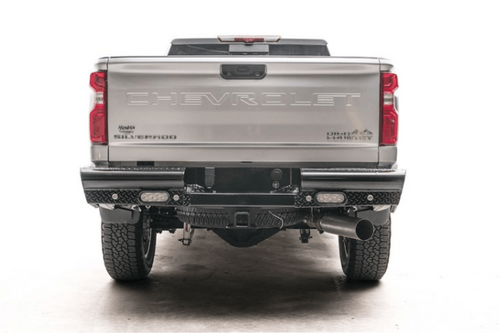 Fab Fours CH20-T4950-1 GMC Sierra 2500/3500 2020-2025 Black Steel Rear Bumper