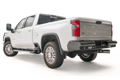 Fab Fours CH20-T4950-1 GMC Sierra 2500/3500 2020-2025 Black Steel Rear Bumper