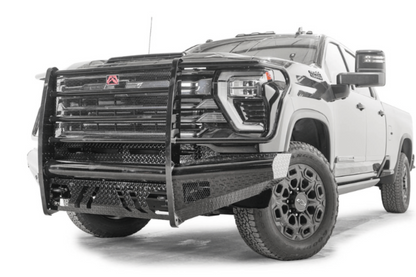 Fab Fours CH24-S6160-1 Chevy Silverado 2500/3500 2024-2026 Black Steel Front Bumper Full Guard