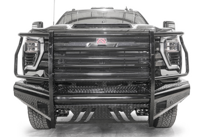 Fab Fours CH24-S6160-1 Chevy Silverado 2500/3500 2024-2026 Black Steel Front Bumper Full Guard
