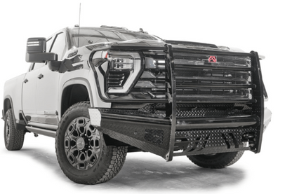 Fab Fours CH24-S6160-1 Chevy Silverado 2500/3500 2024-2026 Black Steel Front Bumper Full Guard