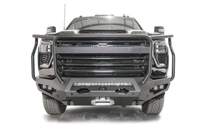 Fab Fours CH24-X6150-1 Chevy Silverado 2500HD/3500HD 2024-2025 Matrix Front Bumper Winch Ready Full Guard