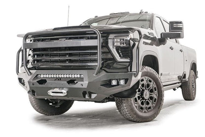 Fab Fours CH24-X6150-1 Chevy Silverado 2500HD/3500HD 2024-2025 Matrix Front Bumper Winch Ready Full Guard