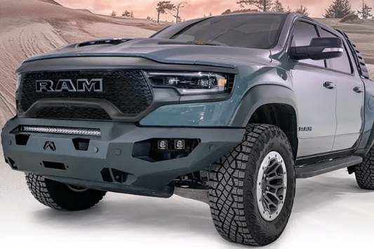 Fab Fours DX21-X5551-1 Dodge Ram 1500 TRX 2021-2024 Matrix Front Bumper No Guard