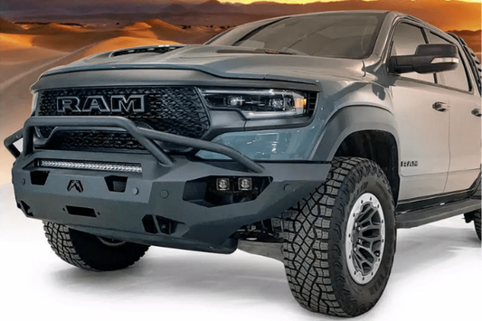 Fab Fours DX21-X5552-1 Dodge Ram 1500 TRX 2021-2024 Matrix Front Bumper Pre-Runner Guard - DX21-X5552-1