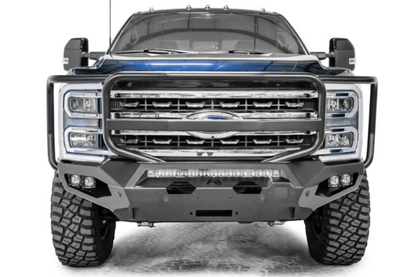 Fab Fours FS23-X5950-1 Ford F250/F350 Superduty 2023-2026 Matrix Front Bumper Winch Ready Full Guard