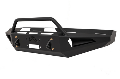 Fab Fours Red Steel FS08-RS1962-1 Ford F250/F350 Superduty 2008-2010 Front Bumper Winch Ready Pre-Runner Guard - FS08-RS1962-1