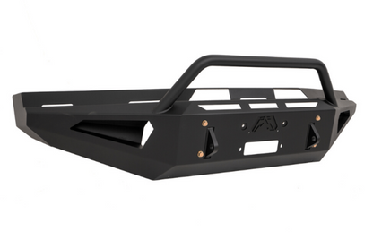 Fab Fours Red Steel FS08-RS1962-1 Ford F250/F350 Superduty 2008-2010 Front Bumper Winch Ready Pre-Runner Guard - FS08-RS1962-1