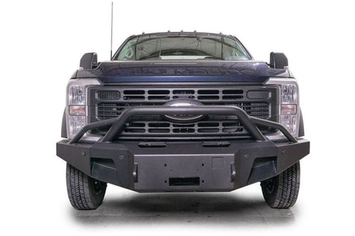 Fab Fours FS23-A5962-1 Ford F450/F550 Superduty 2023-2025 New Premium Front Bumper Winch Ready Pre-Runner Guard