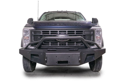 Fab Fours FS23-A5962-1 Ford F450/F550 Superduty 2023-2025 New Premium Front Bumper Winch Ready Pre-Runner Guard