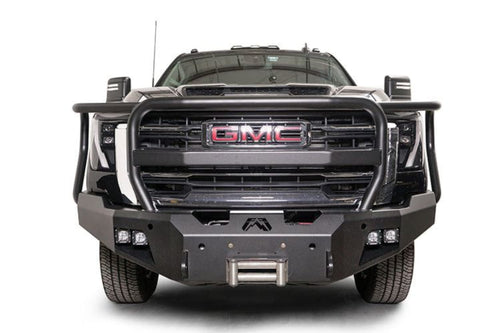 Fab Fours GM24-A6250-1 GMC Sierra 2500/3500 2024-2025 New Premium Front Bumper Winch Ready with Full Guard