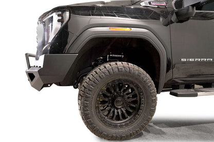 Fab Fours GM24-RS6262-1 GMC Sierra 2500/3500 HD 2024-2025 Red Steel Front Bumper Winch Ready Pre-Runner Guard
