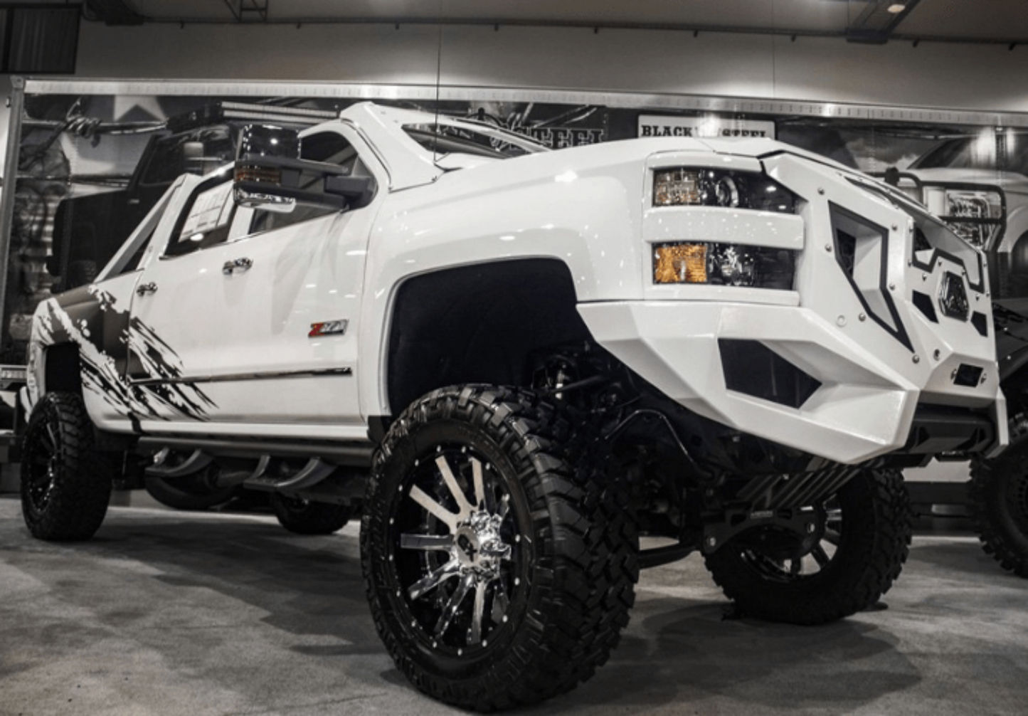 Fab Fours GR3000-1 Chevy Silverado 2500/3500 HD 2015-2019 Grumper Front Bumper