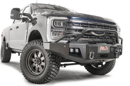 Fab Fours FS23-A5952-1 Ford F250/F350 Superduty 2023-2025 New Premium Front Bumper Winch Ready Pre-Runner Guard