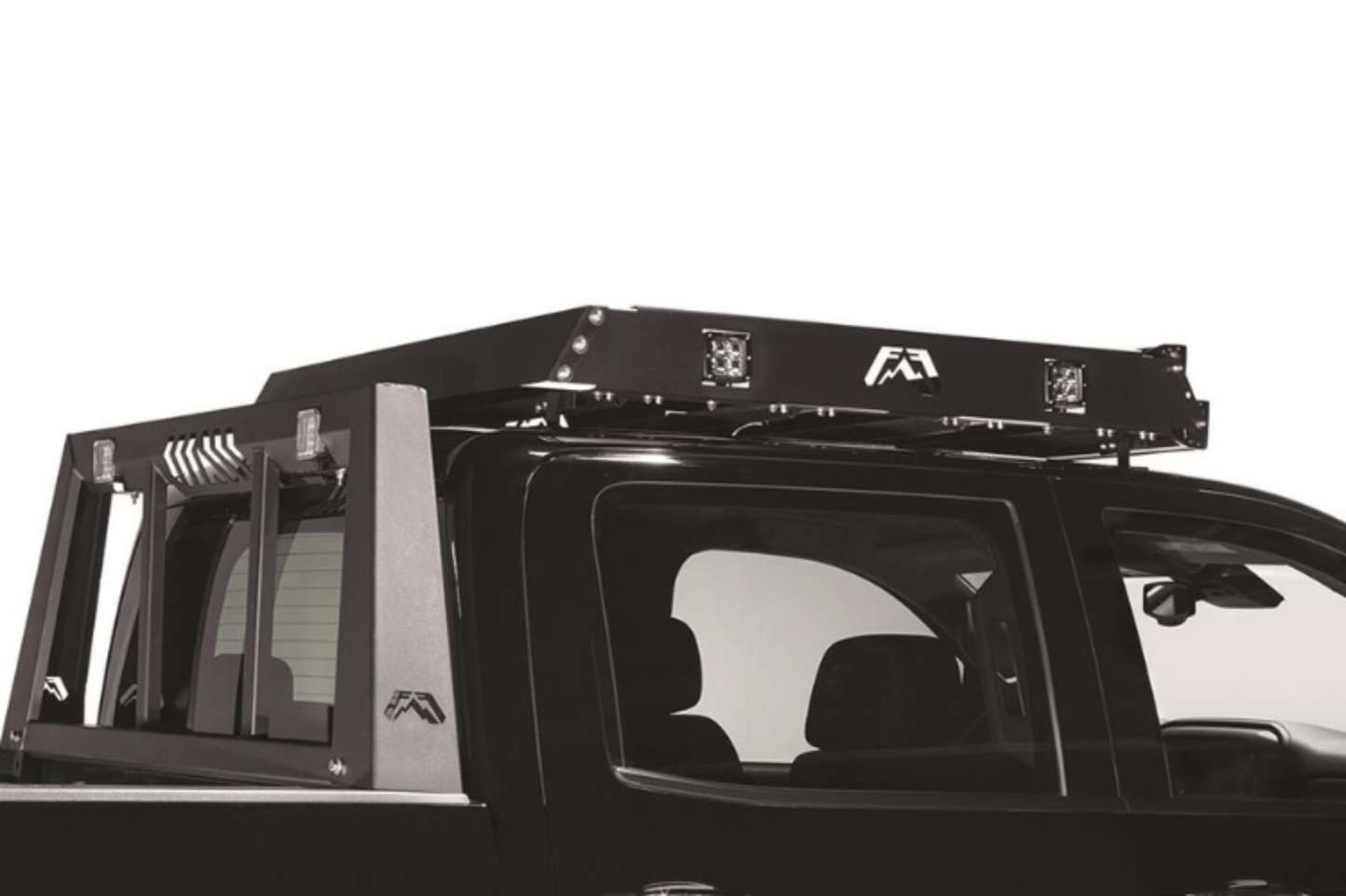 Fab Fours Universal Roof Rack 48" with 2-stage Matte Black Powder Coat Finish RR48-1 1994-2024 Dodge Ram 1500