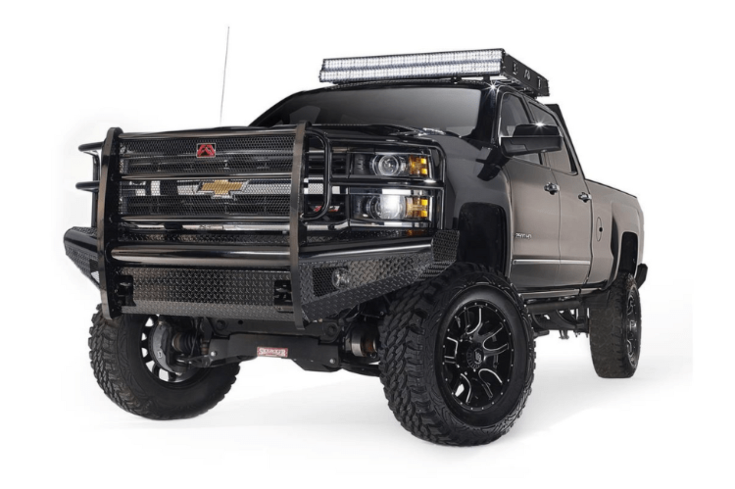 Fab Fours Universal Roof Rack 48" with 2-stage Matte Black Powder Coat Finish RR48-1 1994-2024 Dodge Ram 1500