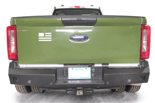 Fab Fours Red Steel FS23-RT5950 Ford F250/F350 Superduty 2023-2025 Rear Bumper