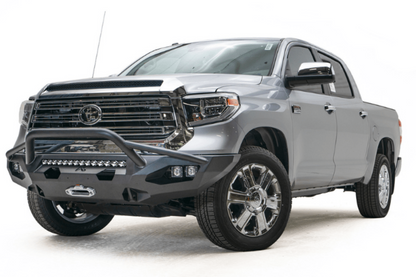 Fab Fours TT14-X3852-1 Toyota Tundra 2014-2021 Matrix Front Bumper Winch Ready Pre-runner Guard