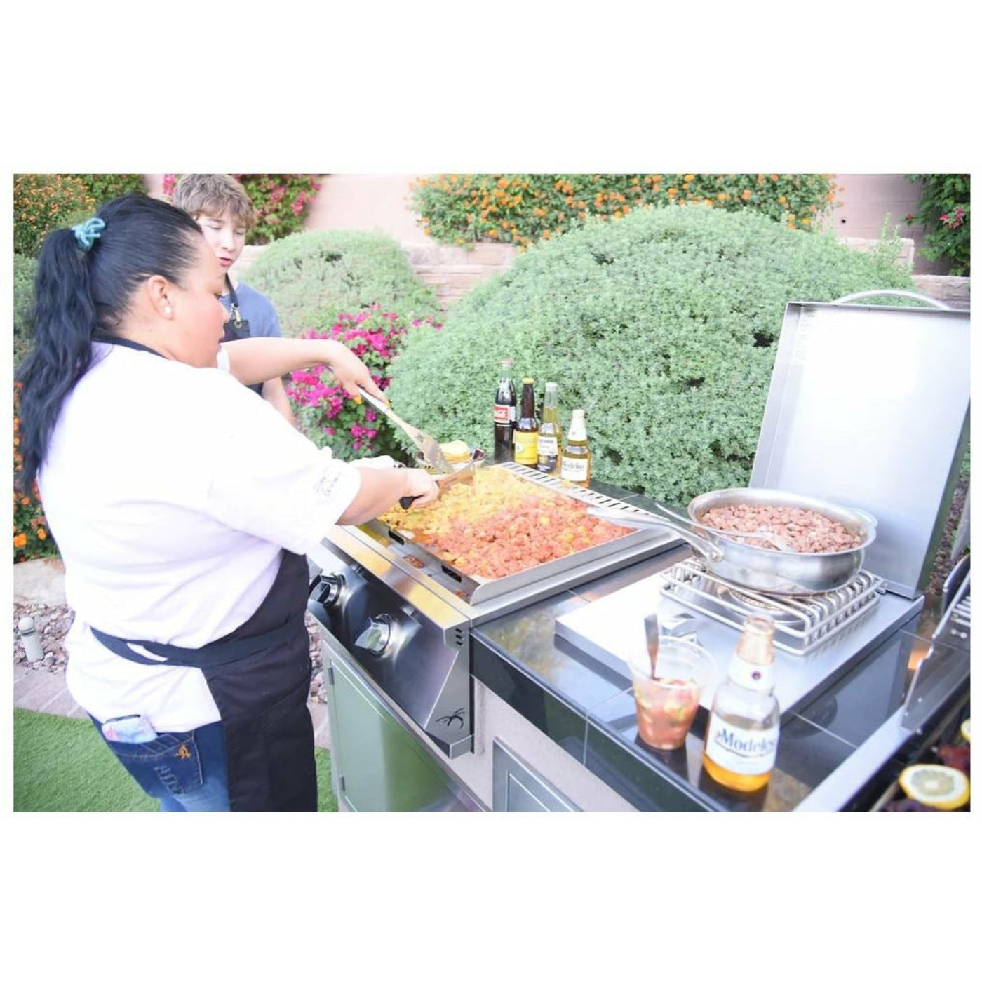 KOKOMO Built-In 22 Inch Griddle Teppanyaki Gas Grill - KO-GRDL22