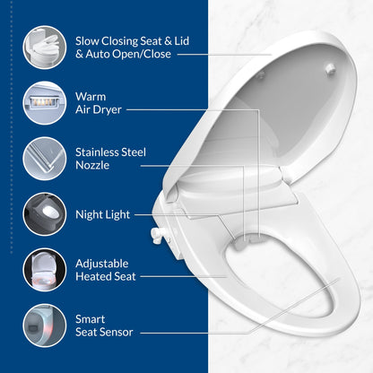 Bio Bidet Horizon Bidet Seat - 7ZHORIZONE 000