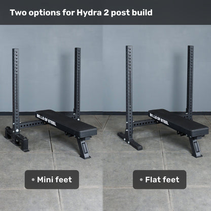 Bells Of Steel Hydra Two Post Converter Bench - FEET-2POST-CNVT-HDR-SET