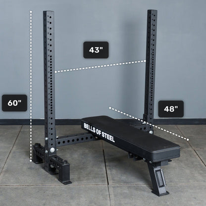 Bells Of Steel Hydra Two Post Converter Bench - FEET-2POST-CNVT-HDR-SET