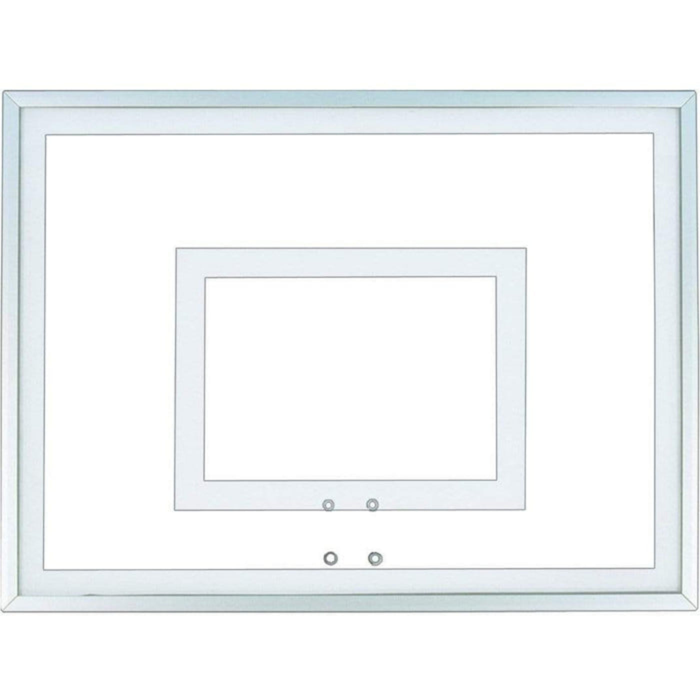 First Team 36" X 48" (3/8" Thick) Framed Acrylic Backboard  - FT210
