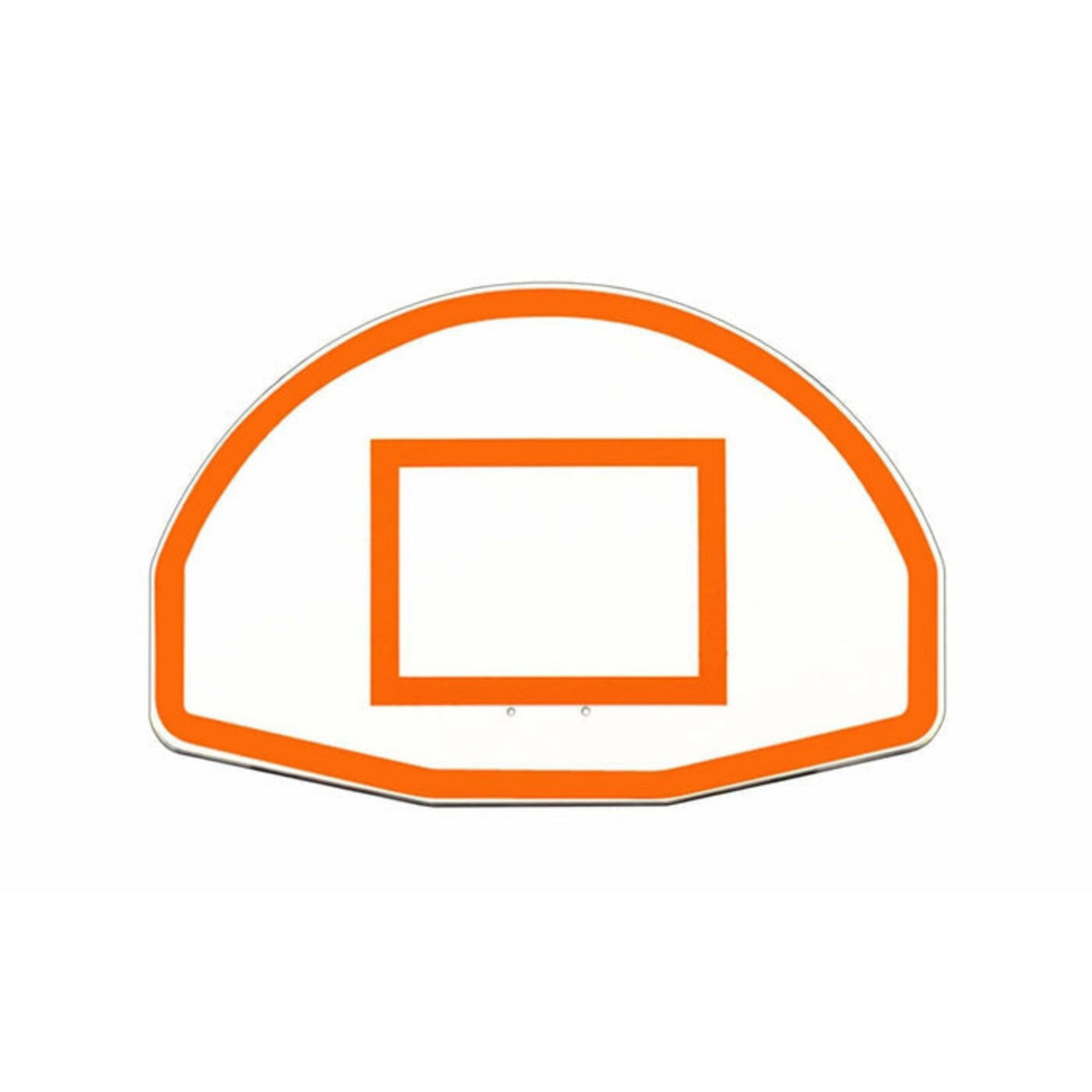First Team 36" X 54" Fan-Shaped Aluminum Backboard  - FT270