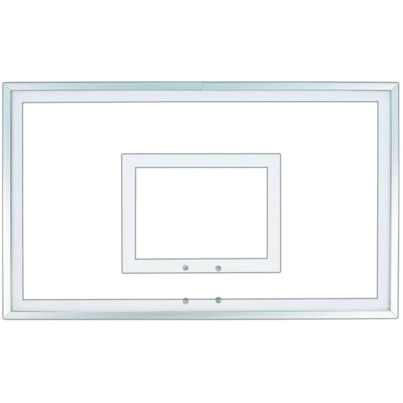 First Team 36" X 60" (1/2" Thick) Framed Acrylic Backboard - FT220